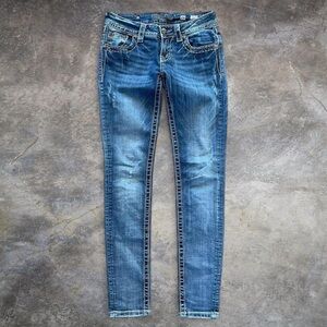 Miss Me Bedazzled Skinny Jeans